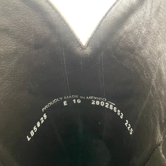 Lane MEGAN MORONEY Cowboy Boots Smokeshow Womens 10 White Western Cowgirl Tall - Picture 13 of 15